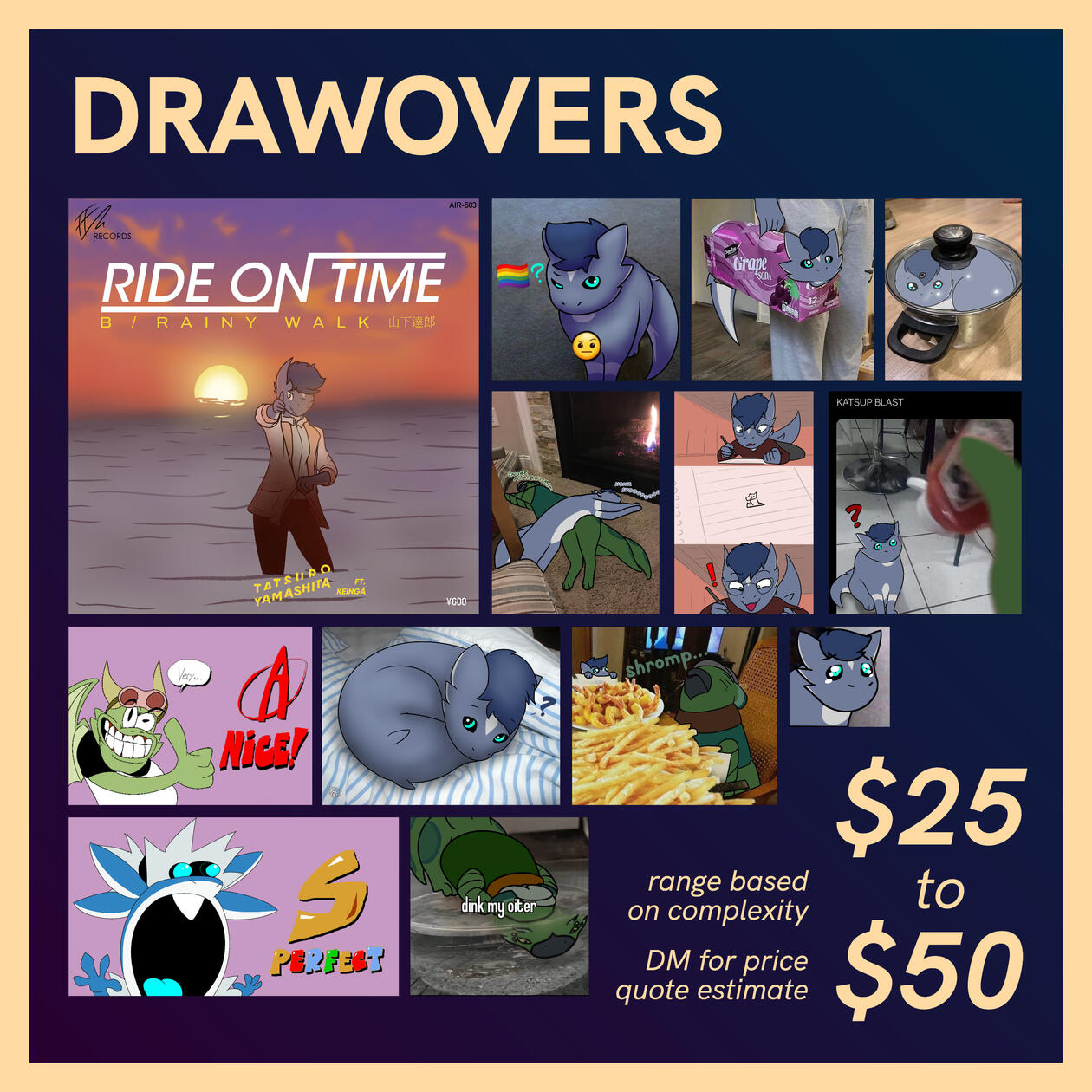 Drawovers