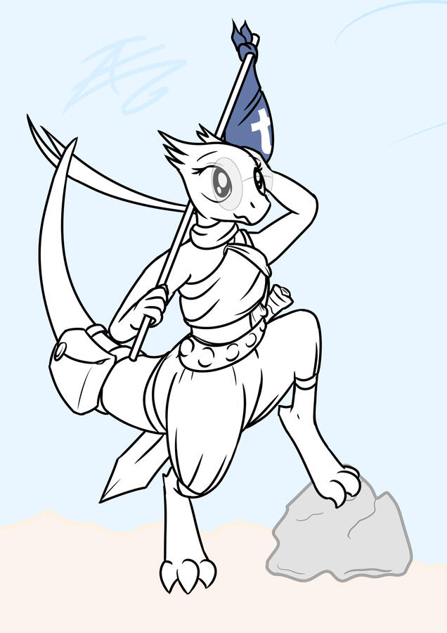 Fullbody / Abstract BG